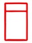 BCW Slab Bumpers (For PSA Graded Cards) - Red
